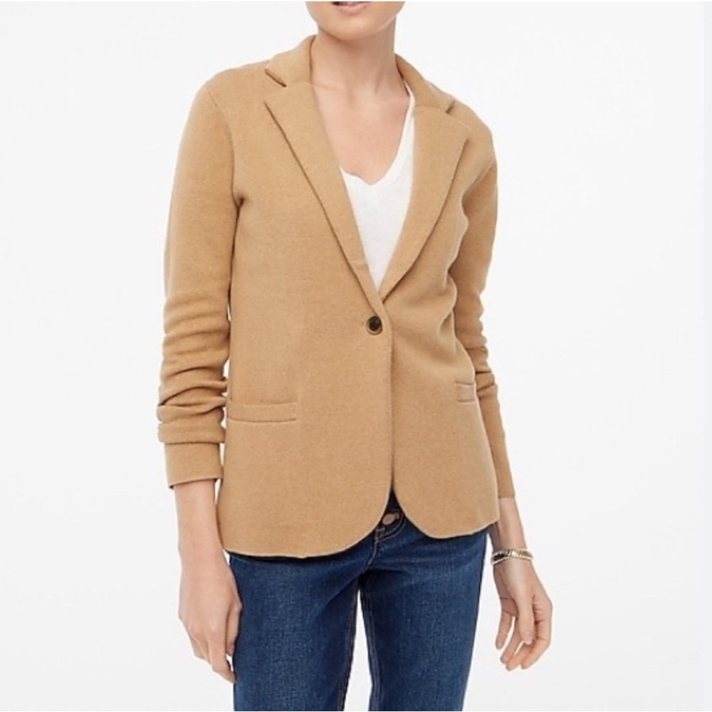 J. Crew Camel Blazer